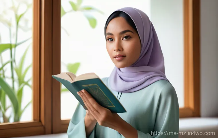 내러티브 건강법과 환경적 요인의 상관관계 - **A New Chapter of Self-Narrative**
A captivating close-up portrait of a young Malay woman, eleg...